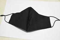 Masque facial en tissu de coton, respirant, écologique, réutilisable, thème des fêtes, taille L