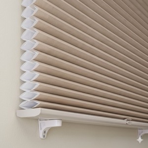 Persianas Enrollables Honeycomb con Sensor Bluetooth, Control Remoto y Sistema de Aplicación Tuya para Uso en Interiores - Product Image 2