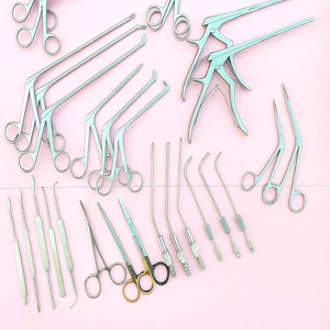 Juego de Instrumentos Quirúrgicos Endoscópicos FESS Tegra de Alta Calidad para Cirugía Nasal y Sinusal, Reutilizables, de Acero Inoxidable, Manuales, Clase I CE - Product Image 3