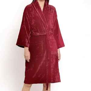 Novedad 2026: Bata de satén transpirable de lujo para el hogar, camisón sexy de encaje de manga corta para mujer - Product Image 3