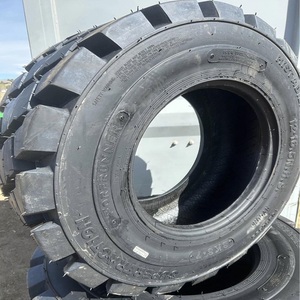 Neumáticos Sólidos de Alta Calidad para Minicargadoras con Llanta de Acero, Ruedas de Goma Resistentes para Máquinas de Construcción - Product Image 3