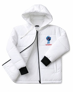 Custom Winter Puffer <b>Jacket</b> with Hood <b>Warm</b> Quilted Lightweight <b>Waterproof</b> Outdoor Fashion <b>Jacket</b> for Men Women - Product Image 1