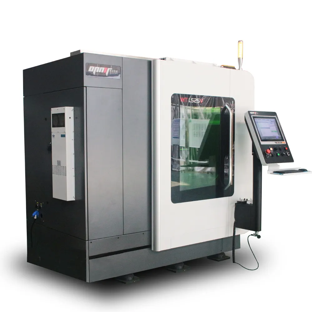 Five-axis vertical PCD woodworking tool laser CNC machining center pre-milling cutter nanosecond fiber laser CNC cutting machine