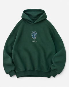 Sudadera con Capucha Rits, Corte Regular, Unisex, Felpa, Informal, para Invierno, 100% Algodón, con Bolsillos, Transpirable, Ecológica, Económica - Product Image 4