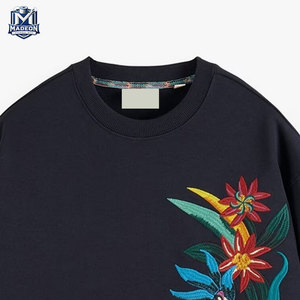 เสื้อผ้าปักลายไซส์ใหญ่ ผลิตในปากีสถาน เสื้อสเวตเชิ้ตแขนยาว ผ้าฝ้ายผสม เสื้อสเวตเชิ้ตปักลาย - Product Image 3