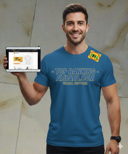 Camiseta Extra Grande Unisex de Algodón para Hombre con Diseños Personalizados de Alta Calidad, Camisetas Estampadas para Hombre y Mujer, de Fábrica en Bangladesh - Product Image 1