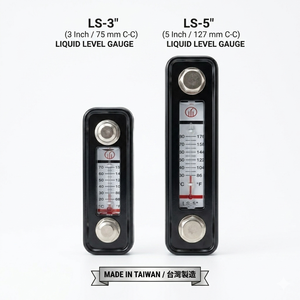 เกจวัดอุณหภูมิแบบอินไลน์ OEM รุ่น LS-3 LS-5 สำหรับเครื่องอัดอากาศ / ตัวบ่งชี้อุณหภูมิถังน้ำมันไฮดรอลิก ผลิตในไต้หวัน - Product Image 1