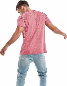 Camiseta de Manga Corta para Hombre, 100% Algodón, Impresión de Logotipo Personalizada de Alta Calidad, Diseño Liso Transpirable, En Oferta - Product Image 2