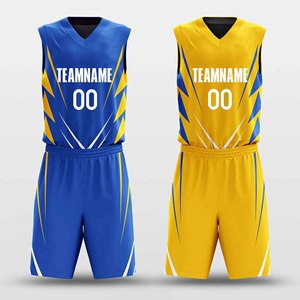 Uniformes de Baloncesto Personalizados al por Mayor, 100% Poliéster Transpirable, Tallas Grandes para Niños, Conjuntos de Uniformes de Equipo, Camisetas Juveniles Estampadas - Product Image 3