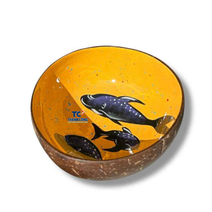 Exportador OEM de Tazones de Coco, Diseño Artesanal, Tazón de Cáscara de Coco Natural, Venta al Por Mayor - Product Image 1