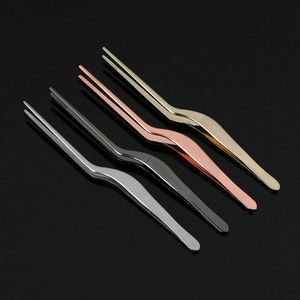 Pince de chef Altomme Instruments en acier inoxydable coloré, avec poignée antidérapante, compatible lave-vaisselle, outil professionnel pour la présentation alimentaire - Product Image 2