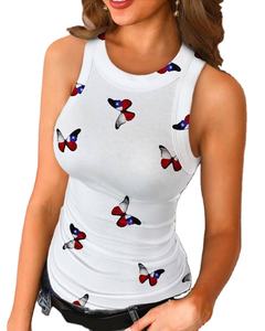 Personalizada de algodón transpirable ropa de fitness de las mujeres deportes gimnasio al por mayor en blanco camiseta sin mangas de la mejor calidad de diseño personalizado - Product Image 1