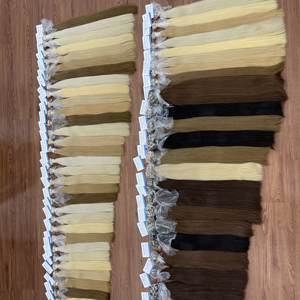 Vierge Remy Cheveux Raides Bande Extensions Vietnamien Doux Soyeux Machine Double Trame Durable Longue Durée Naturel Tout - Product Image 3