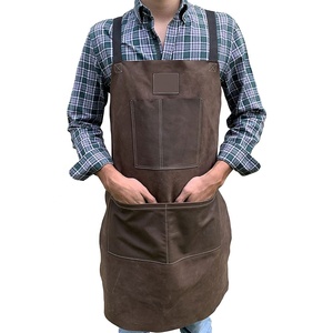 Customizable Barber <b>Apron</b> For Men And Women Comfortable Denim Hairdressing Cape With Logo For Salon & Barbershop Use - Product Image 1