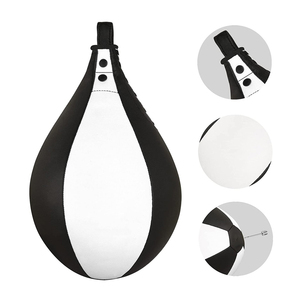 Balón de velocidad para boxeo de precio razonable en diferentes colores contrastantes, balones de velocidad de alta resistencia de tela de PU. - Product Image 5