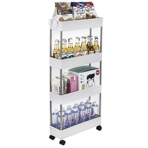 Armadio Portagioie Verticale con 5 Cassetti e 8 Ganci per Collane, Organizer Superiore, 2 Armadietti Laterali, Specchio Incluso - Product Image 4
