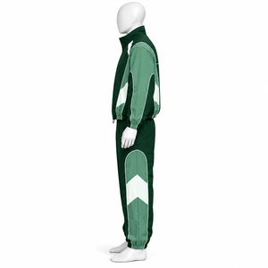 Survêtement unisexe en nylon léger coupe-vent grande taille pour homme, ensemble 2 pièces streetwear avec veste zippée coupe-vent, en vente - Product Image 3