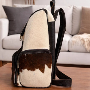 Mochila con estampado animal de piel sintética, 15 pulgadas, con múltiples bolsillos, mochila unisex - Product Image 3