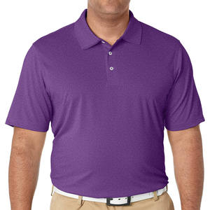 Polo personnalisé de haute qualité pour homme avec logo brodé ou imprimé, en tissu tricoté uni, directement de l'usine - Product Image 1