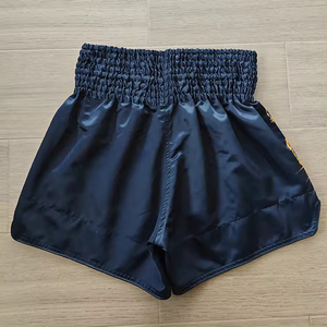 Derniers modèles de shorts de Muay Thai pour hommes, logo/couleur personnalisés, respirants, meilleur tissu, shorts de Muay Thai pour hommes avec service OEM anti-plis - Product Image 2