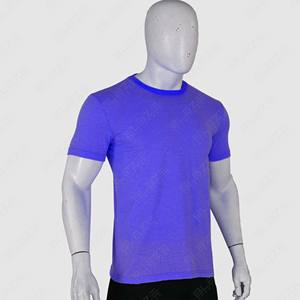 Blaze Fight Wear OEM T-shirts en coton biologique avec logo personnalisé T-shirts imprimés à col rond T-shirts surdimensionnés pour hommes - Product Image 2