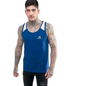 Wholesale Custom Logo Gym Sleeveless <b>T</b> <b>Shirt</b> Fitness Workout <b>Muscle</b> Stringer Tank Top Bodybuilding for <b>Men</b> - Product Image 1