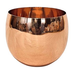 Vaso de Cobre Ecológico Moderno de Gran Capacidad para Bienestar, Textura Suave, Uso Duradero, para Hogar, Restaurante, Bodas - Product Image 1