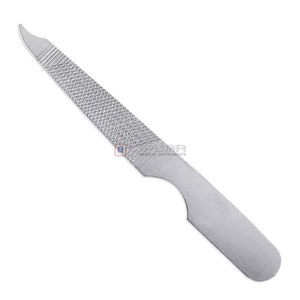 Lima de Uñas Ergonómica de Acero Inoxidable, Cuidado Diario Suave, Diseño de Logotipo Personalizado, 100/180, Lima de Doble Cara para Viaje - Product Image 6