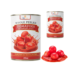 Wholesale Price Premium Quality Top Selling Delicious Whole Tomatoes in Tomato Juice Packed in A10 Can - Product Image 1