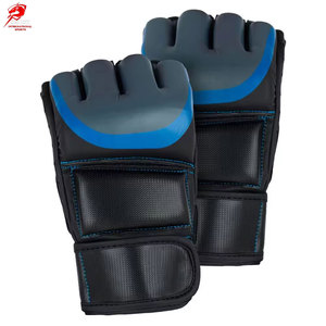 Guantes de MMA estilo competición oficial para uso en torneos, diseño impreso, ropa profesional de boxeo - Product Image 1