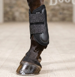 Equestrian High Quality Breathable Mesh Horse <b>Brushing</b> <b>Boot</b> Shockproof Strike Pad Neoprene Protect Tendon Lightweight Stardust - Product Image 2