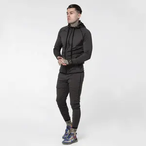 nylon tracksuit new design tracksuits wholesale for mens very very cheap prize cotton fleece Training track suit men OEM Custom