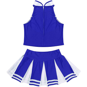 Uniformes de Porristas para Mujer al por Mayor con Diseños de Pedrería y Cuentas, Colores y Tallas Personalizadas, Hechos en Pakistán - Product Image 2