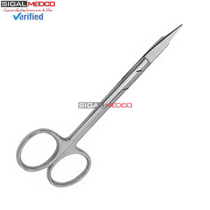 Ciseaux Goldman Fox 5 pouces droits pour la coupe des tissus et la suture, en acier inoxydable allemand, instrument chirurgical de précision - Product Image 5