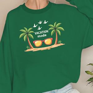 Sudaderas mujer Palm VACATION Mode tema tropical - Product Image 5