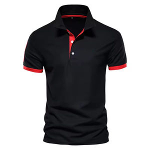 Vente en gros de polos simples personnalisés Vêtements T-shirt imprimé Polo de golf à séchage rapide pour hommes - Product Image 3