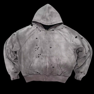 Custom Made Unique Style Acid Wash Hoodie Customer Demand Top Sale Your Own Logo Professional Manufacturer <b>Men</b> Hoodies - Product Image 3