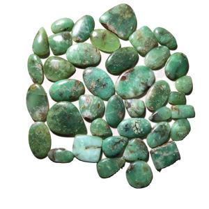 พลอยไครโซเพรสสีน้ำเงินแซฟไฟร์ธรรมชาติคุณภาพสูง รูปทรงคาโบชอง คัชชั่นคัท ขนาดคละไซส์ ขายส่งจำนวนมาก - Product Image 5