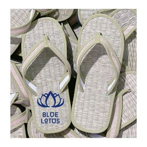 HOT SELLING 2026 Seagrass <b>Slippers</b> Daily Use & Hotel Wear Breathable Cooling Surface Anti Odor Lightweight Comfort - Product Image 1