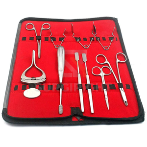 Kit de Cuidado Dental para Roedores y Animales Pequeños, Juego de Instrumentos de Odontología Veterinaria de Acero Inoxidable para Dientes Molares e Incisivos, Cirugía Bucal - Product Image 1