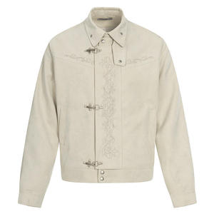 TR-CTJ-014 High end Style Embroidered Jacket For Women's Airplane style Casual Commuting Collar <b>Coach</b> Trendy Jacket For Women's - Product Image 1