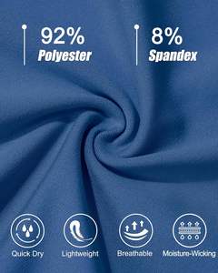 Débardeur essentiel pour homme en polyester, respirant, doux, léger, confortable pour la mouvement, texture lisse, confort quotidien, construction robuste - Product Image 3