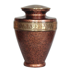 Urna de cremación para adultos de peltre crepuscular grande, cerámica de entierro conmemorativo para cenizas, suministros funerarios - Product Image 5