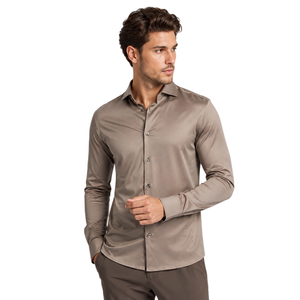 Camisas Casuales de Algodón Mercerizado Suave para Hombre con los Últimos Diseños, Camisetas Polo de Manga Larga para Hombre, para Uso Diario en Verano, Combinan con Todo - Product Image 3