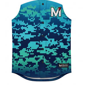 Camiseta de Béisbol Sublimada Personalizada, Material de Malla de Secado Rápido, Uniformes Deportivos Profesionales Ligeros, Precio al por Mayor - Product Image 4