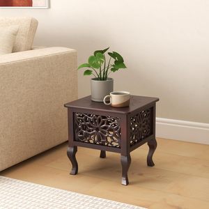 Exclusively Designed Wooden End <b>Table</b> | <b>Coffee</b> <b>Table</b> | Side <b>Table</b> |<b>Small</b> Wooden <b>Table</b> for Living Room & Bedroom Home Decor - Product Image 2