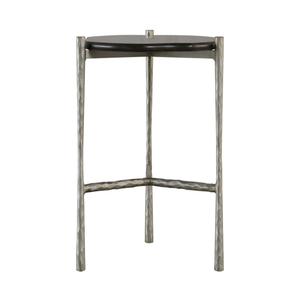 Mesa Auxiliar de Latón Antiguo con Base de Metal Personalizada y Tapa de Mármol para el Hogar, Dormitorio, Sala de Estar, Mesa de Noche, Mesa de Centro - Product Image 1