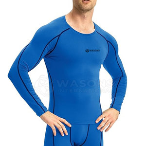 Chemise de compression d'entraînement pour hommes, légère, coupe ajustée, idéale pour la salle de sport et les activités sportives en plein air - Product Image 4