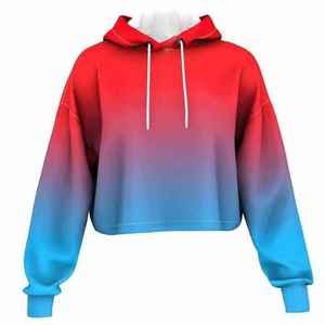 Sudadera con Capucha de Verano para Mujer, Diseño de Mariposa Sublimado, Estilo Casual, Holgado y Cómodo, a la Moda - Product Image 3