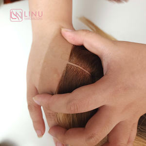 Extensiones de cabello humano vietnamita, color degradado, color de hueso liso natural, precio de fábrica, color claro - Product Image 2